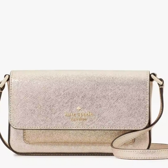 NWT BUNDLE Kate spade crossbody and cardholder with chain - Picture 4 of 11